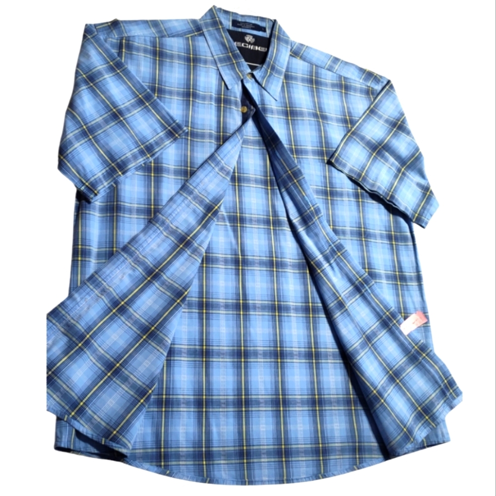 DECIBEL Shirt button up Mens Large